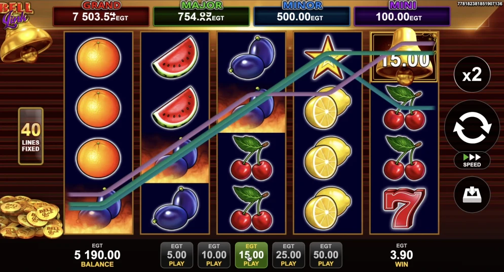 40 Super Hot Bell Link Slot